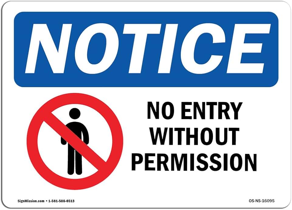 Permission notice. Without permission. Notice. Permission логотип. Signs and Notices.