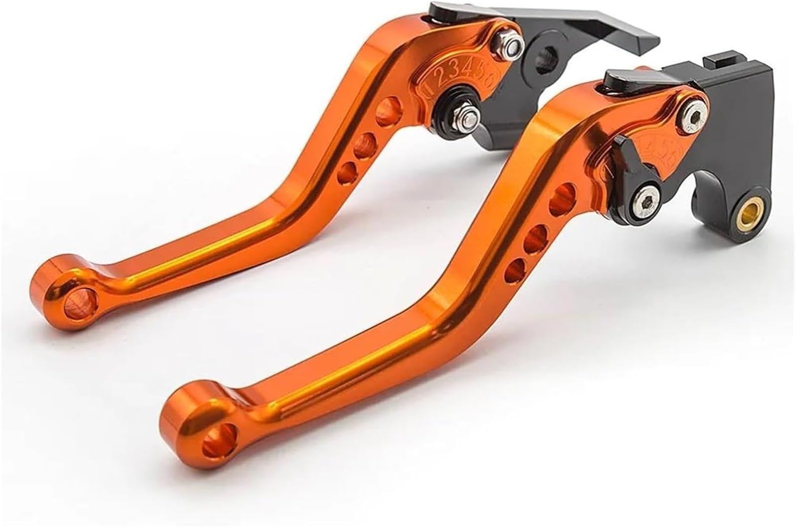 Levier de frein et d'embrayage pour moto Versys 1000 guidon Ninja orange 147mm