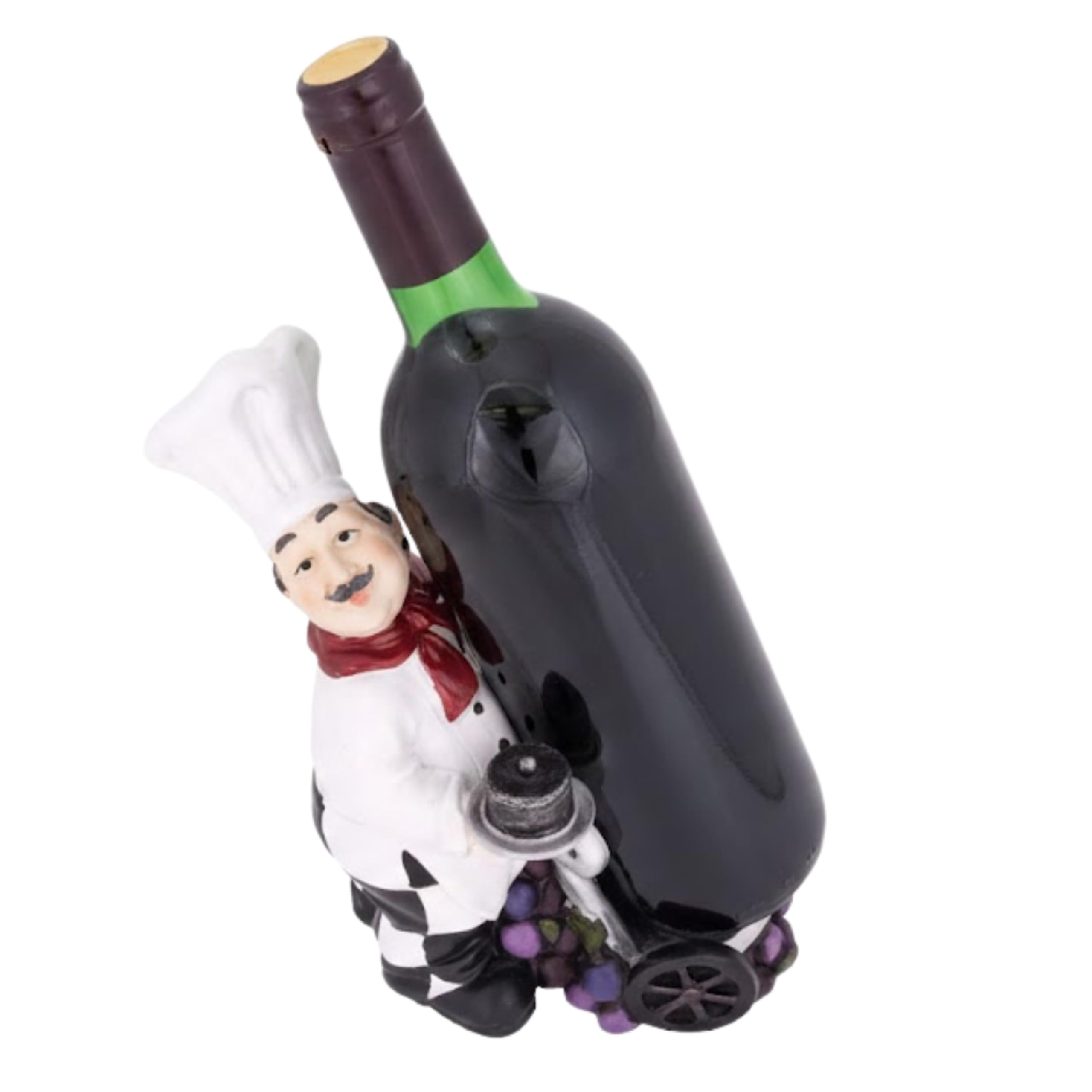 Amazon.com: Corner Merchant Italian Chef Wine Bottle Holder