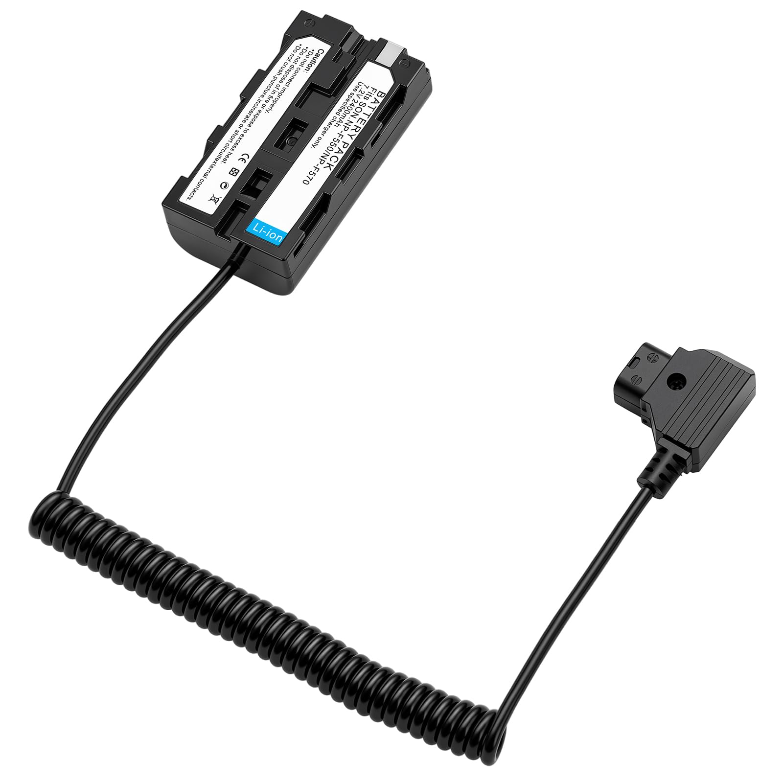 Adaptador D-tap a NP-F970 HangTon para monitor Atomos Shogun Inferno y Ninja 6