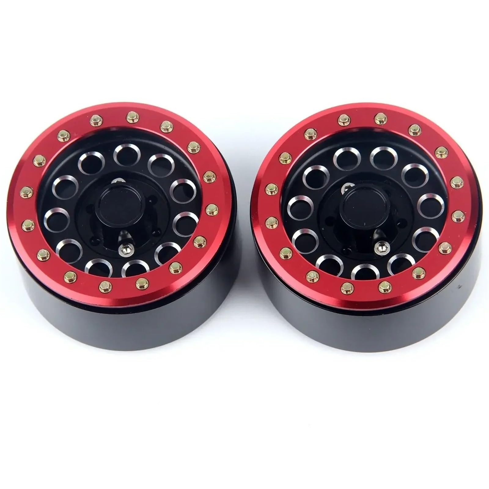 Per Traxxas Per TRX4 Per TRX6 Per Axial Per SCX10 II III PRO Gen8 1/10 RC Auto Universale Alluminio Beadlock 1.9 "cerchioni Parti Ricambi Modellini RC