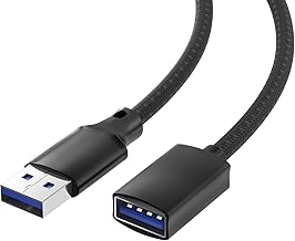 USB Extension Cable, 0.5m YITONGXXSUN USB3.0, 5Gbps, High Speed Data Transfer, A-A Type, Male to Female, USB Extension Cord, Nylon Braid, Easy to Operate (0.5m)