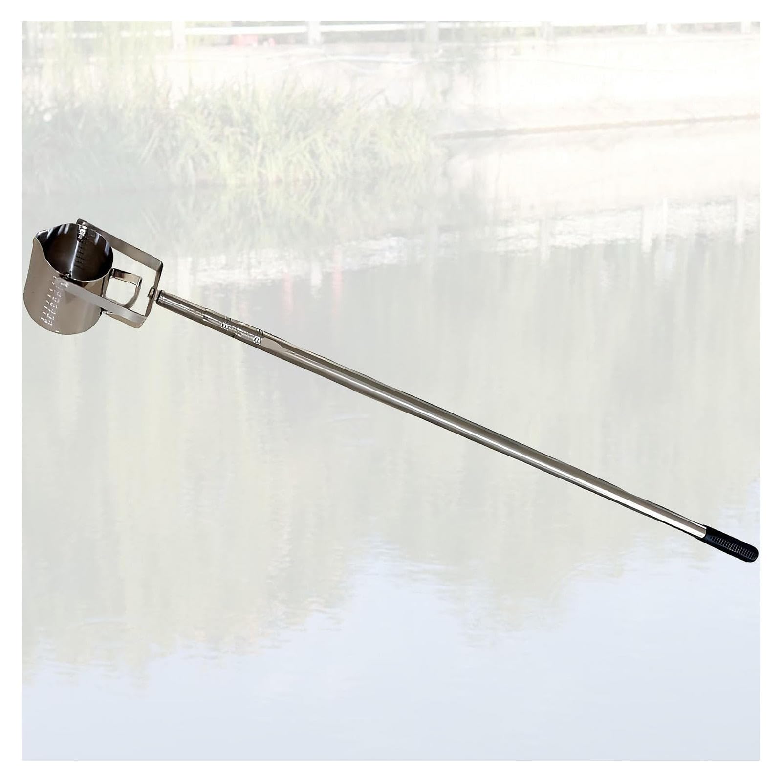 Dispositivo Telescópico para Muestrear la Calidad del Agua Con Graduación Interior y Exterior Sistema De Cucharón De Muestreo De Agua,Style1-1000ml/2–4.9ft