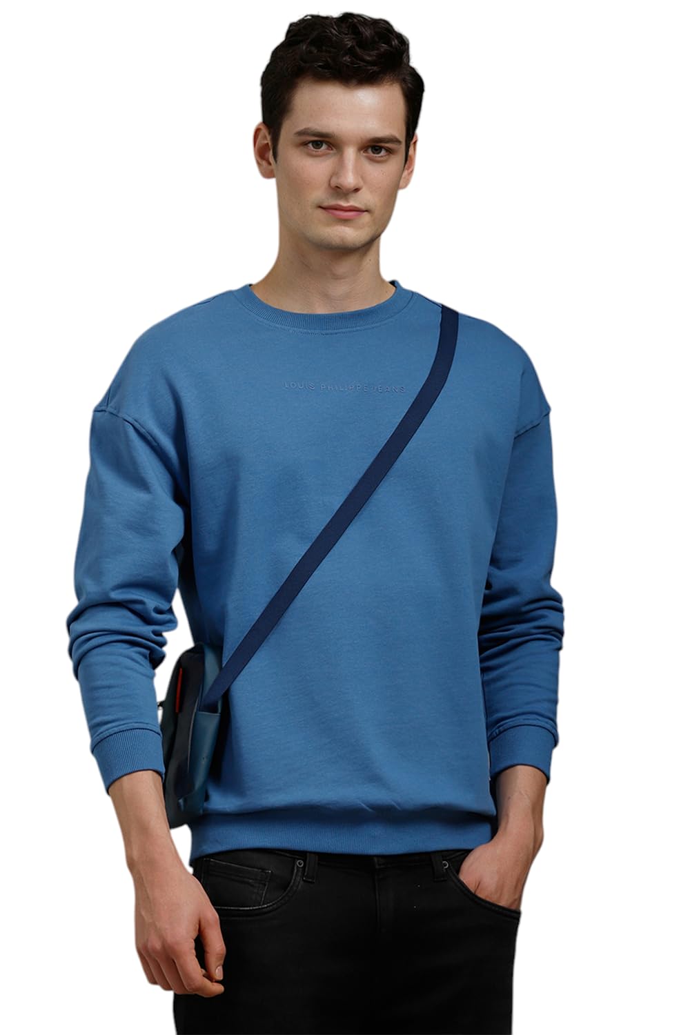 louis philippe Men's Cotton Crew Neck Sweatshirt-picture-18