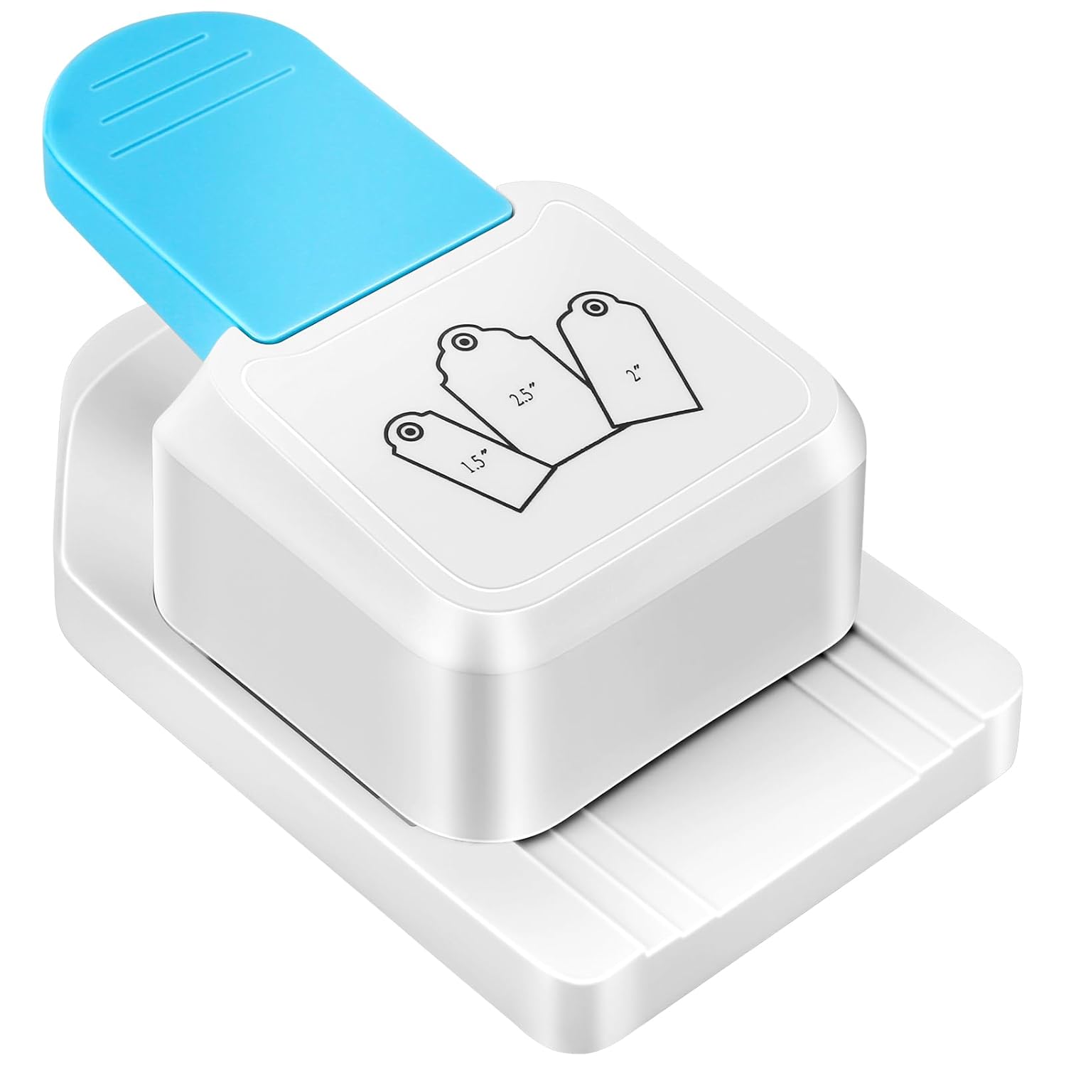 3 in 1 Craft Tag Punch, Paper Craft Tag Punch, 1.5/2/ 2.5 Inches Gift