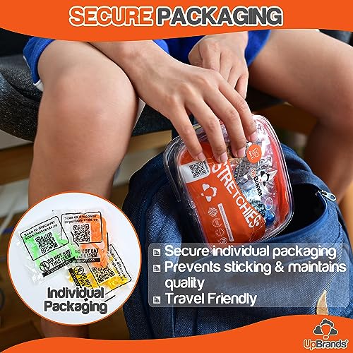 Upbrands STRETCHYSKELETON Halloween Party Favors For Kids Stretchy Skeleton Bulk Set thumb #2