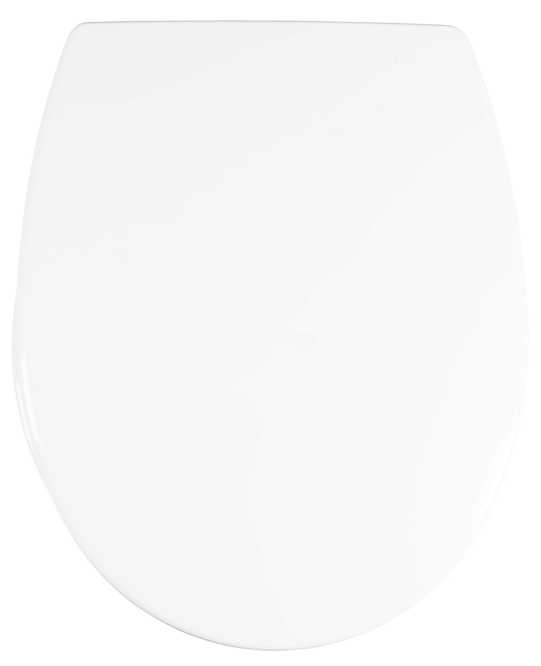 Cornat deska sedesowa "Edolo" – klasyczny biały wygląd – łatwy w pielęgnacji duroplast – funkcja Quick up & Clean – wolnoopadająca – wygodny montaż od góry/deska sedesowa/deska sedesowa/KSEDSC00