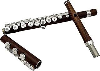 Wooden Flute Musical Instrument Professional General Examination Performance 17 Holes Opening B Tail C Key flute instrument