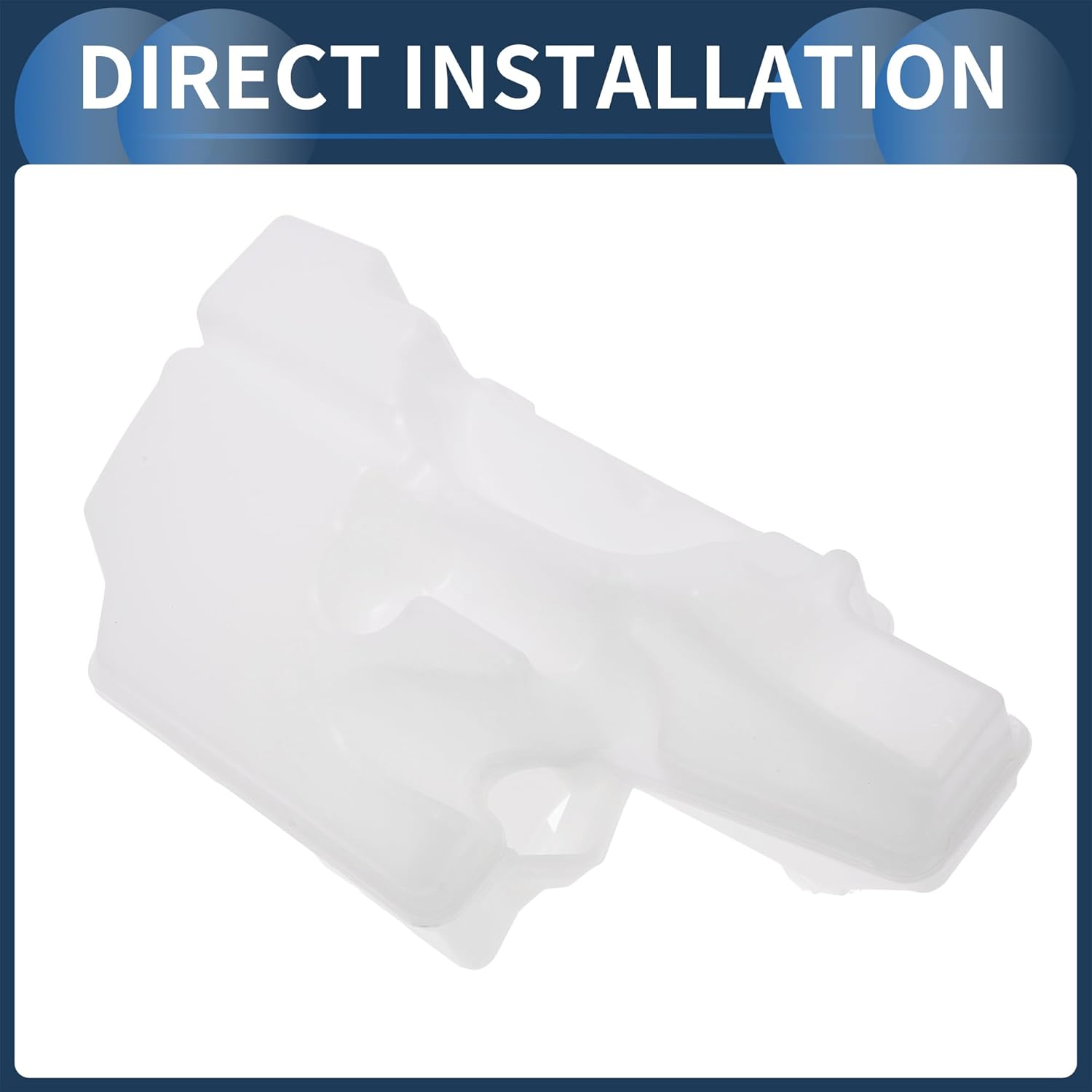 Washer Reservoir Tank, Windshield Washer Reservoir No.LR025760 for Land Rover Discovery Sport 2015-2019 White, 1 Pc