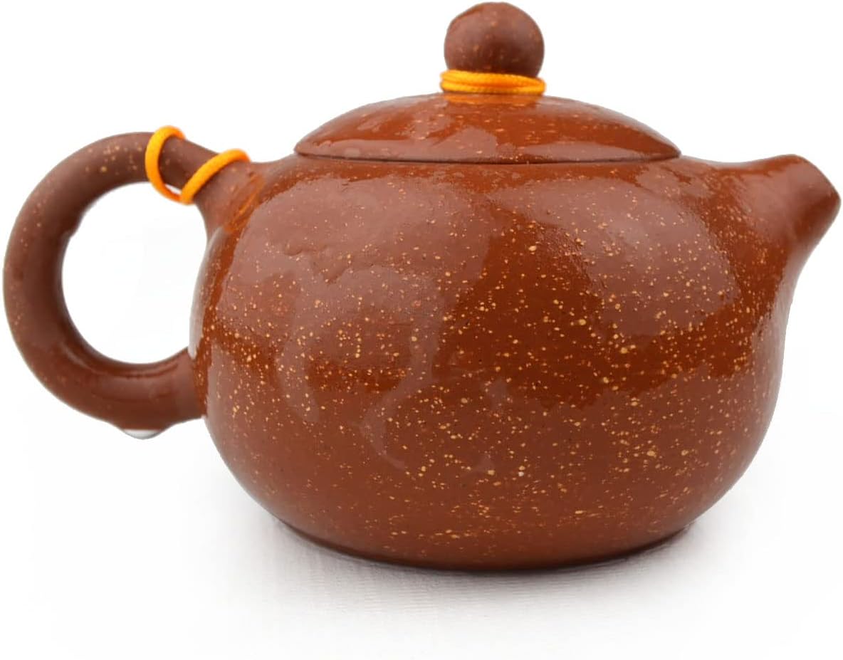 Teapot 200ml Chinese Gongfu Tea Xishi Zini Clay Pots Ball Filter Infuser for Loose Tea (9 hole filters dragon)