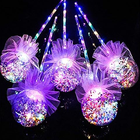 Acooe LED Light Stick Light Up Flashing Stick Glow Light Up Wand Glow Sticks for Birthday Weddings Parties LED wand Party pack LED Light Stick Party Supplies Cover