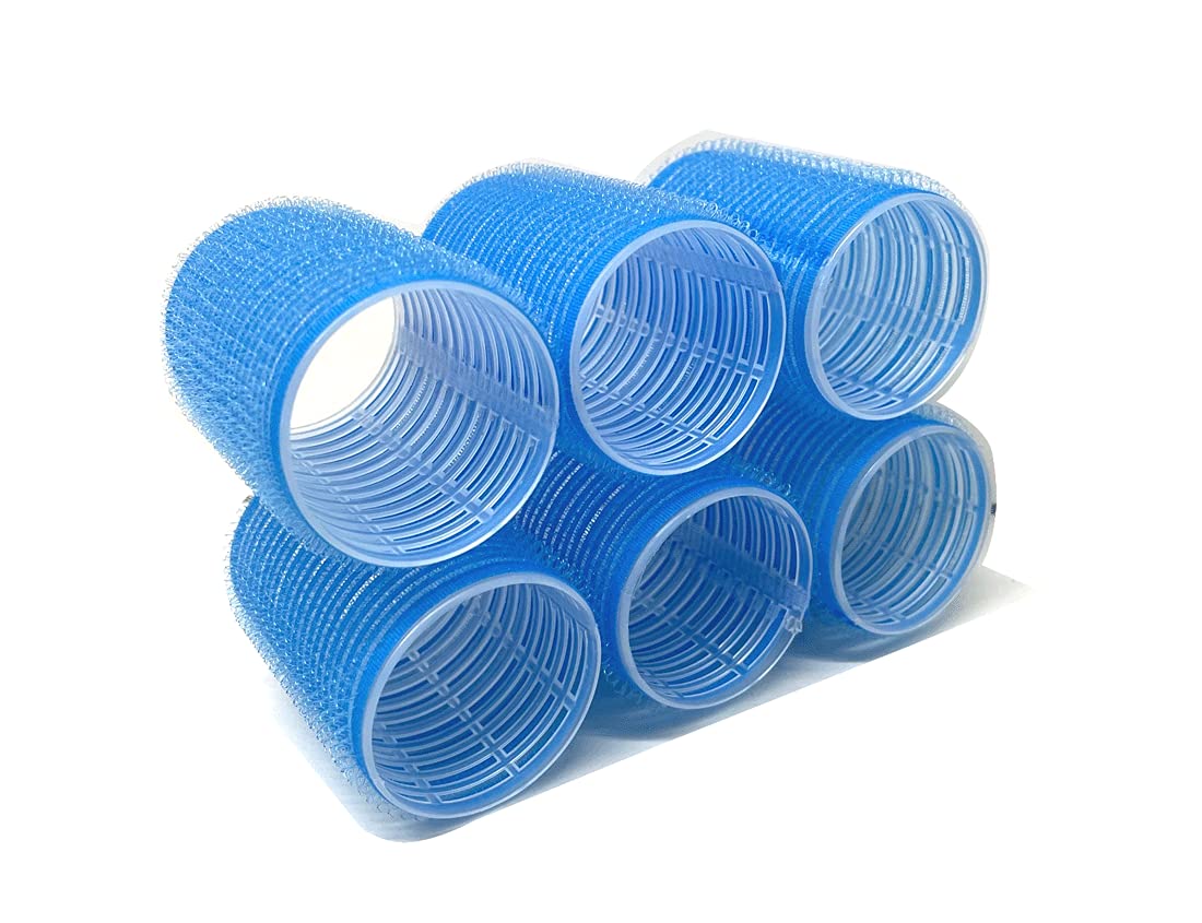 Colors Self Grip Hair Roller Curler Holding Large Size – 6PC