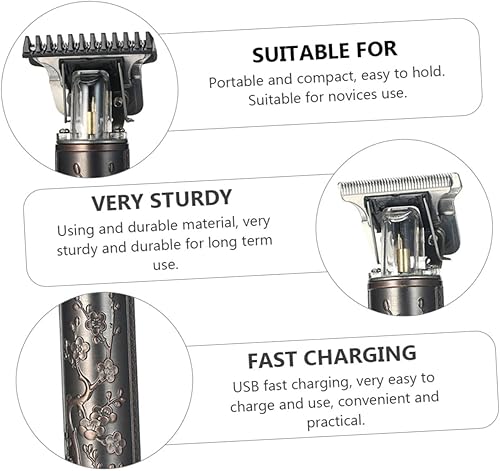Miniatura 4 de Beaupretty 1 Set Special Carving Clippers Cordless Hair Clippers for Men Electric Trimmer for Men Electric Hair Trimmer for Men Barber Shavers Hair
