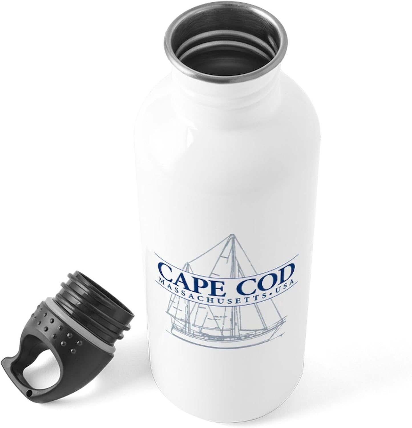 CafePress Cape Cod Stainless Water Bottle 1 1.0L (34 oz) Stainless Steel Water Bottle