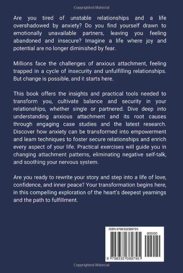 How to Heal an Anxious Attachment Style: An Anxious Attachment Recovery Guide to Overcoming Anxiety & Insecure Patterns in Relationships, Dating & Life - Includes Case Studies & Workbook Exercises image 3