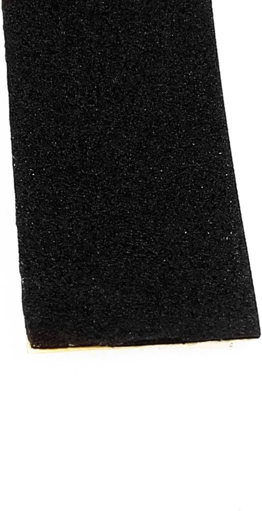 uxcell Sealing Foam Tape 15mm Wide 10mm Thick 2m/6.56ft Long, Self Adhesive Weather Strip for Window Door Insulation, Yellow Black