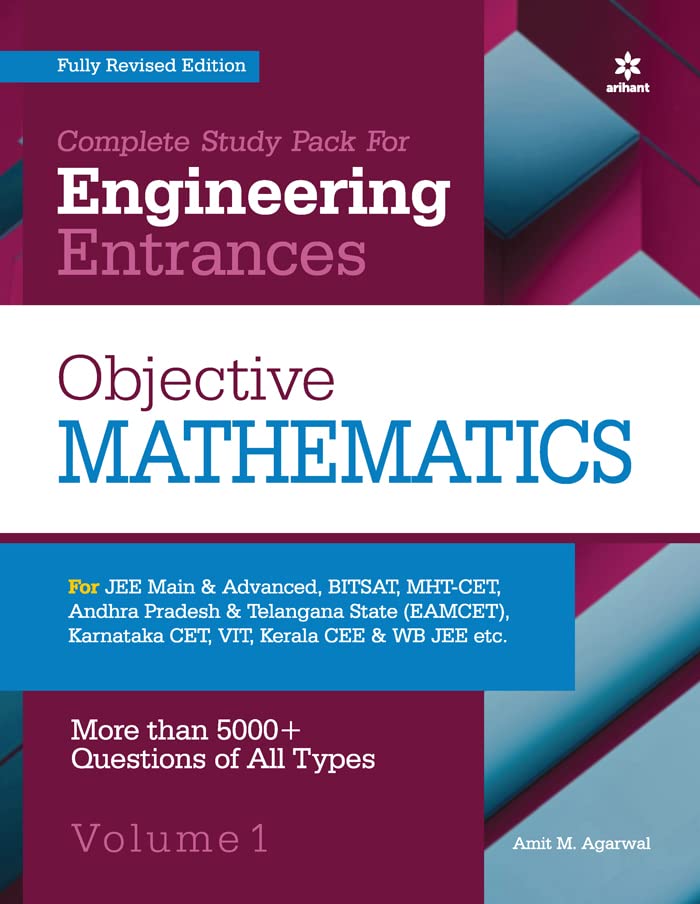 Objective Mathematics Vol 1 For Engineering Entrances 2022