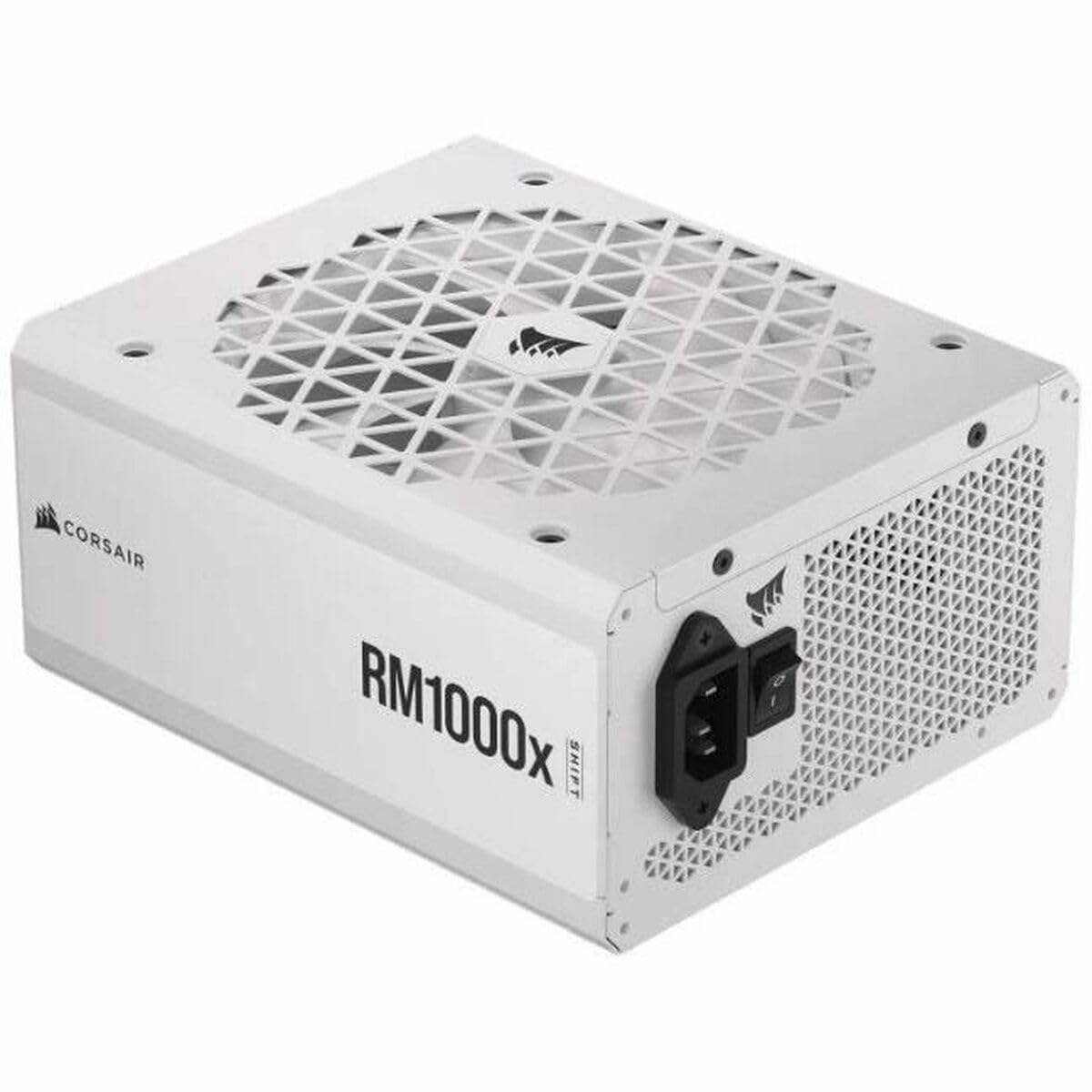 Fonte de alimentação totalmente modular CORSAIR RMx Shift White