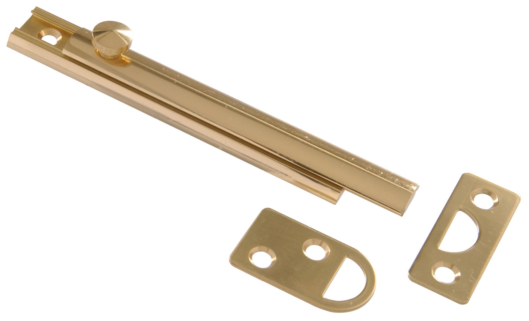 Verrou de surface Hillman Group acier robuste 4 pouces modèle 852250