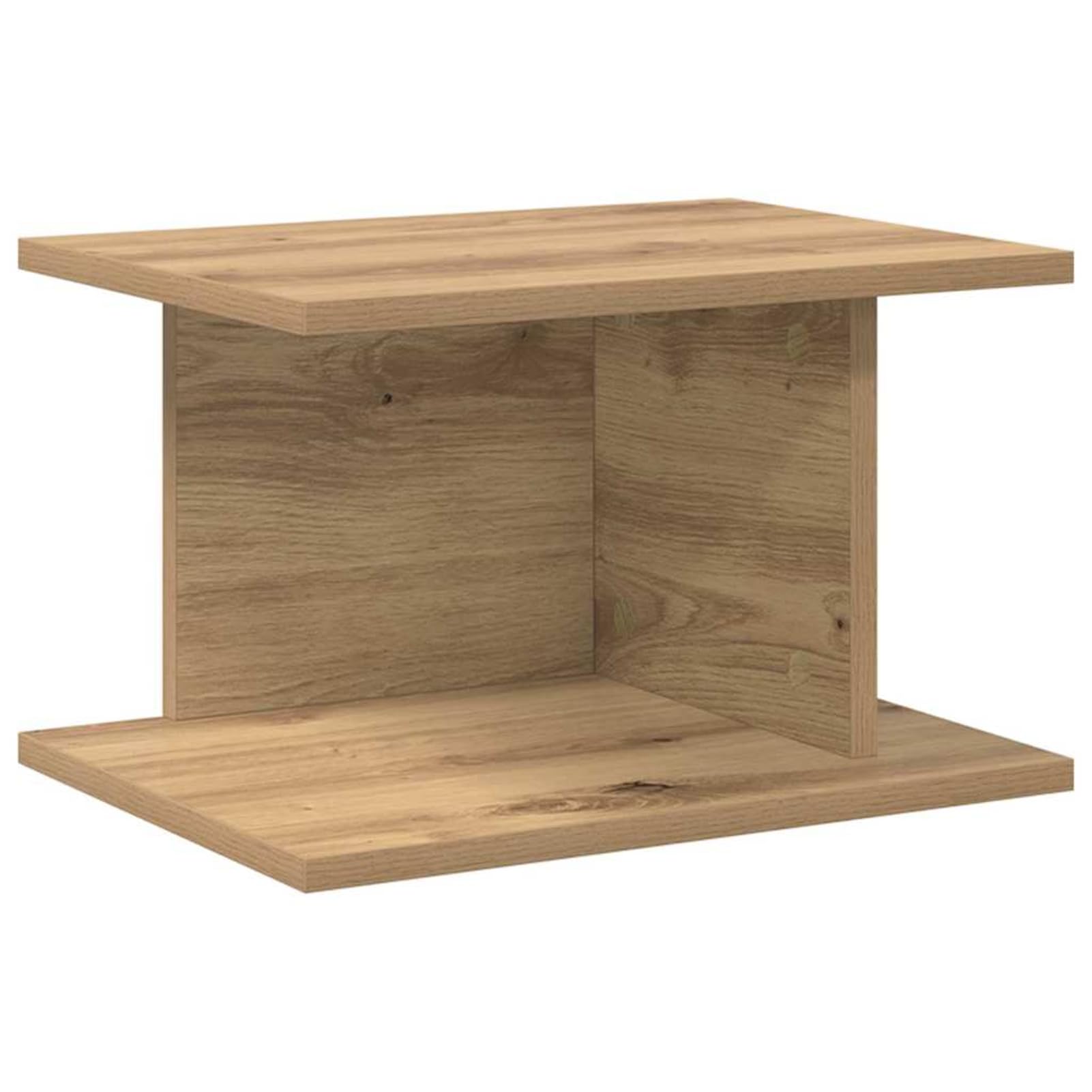 Nachttisch 2er-Set Artisan-Eiche 40x30x25 cm Holzwerkstoff | Rechteckiges Design, viel Stauraum unterhalb, montagefertig, pflegeleicht mit feuchtem Tuch