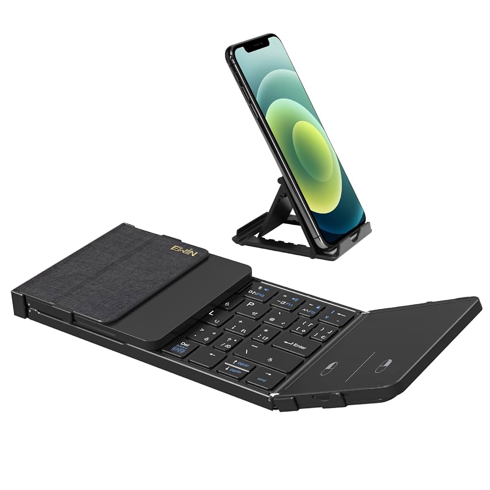 Amazon | EWiN ワイヤレスキーボード 折り畳み 5.1 Bluetooth