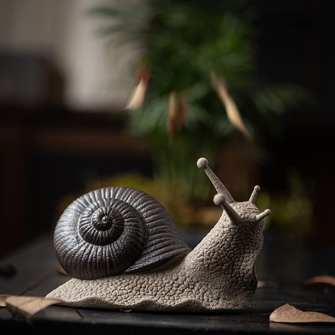 Amazon.co.jp: 北欧の工芸品 カタツムリ リアル アンティーク モデル
