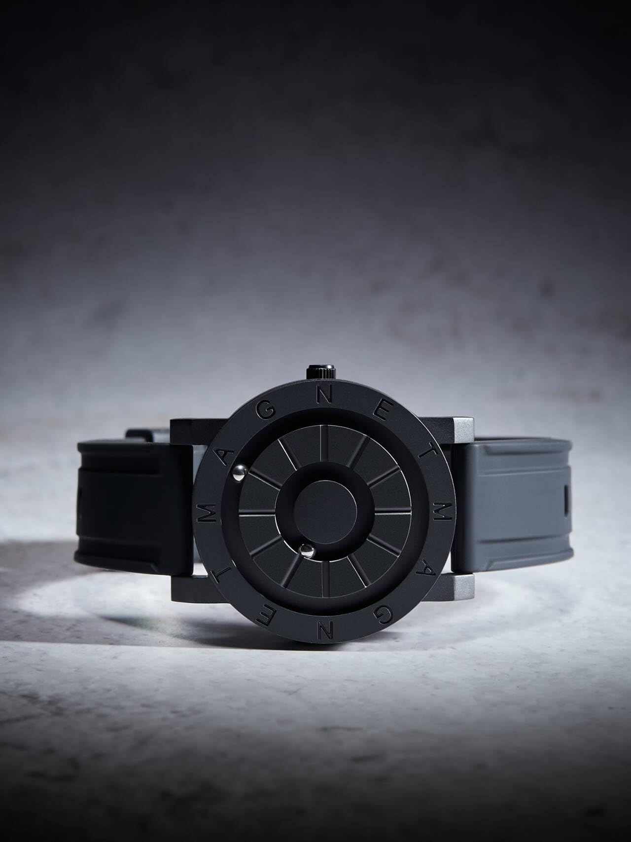 EUTOUR Orologio Uomo Magnetico Moda Semplice Nessun Vetro Cuscinetto a Sfera Quarzo Orologi da Polso da Uomo 40mm