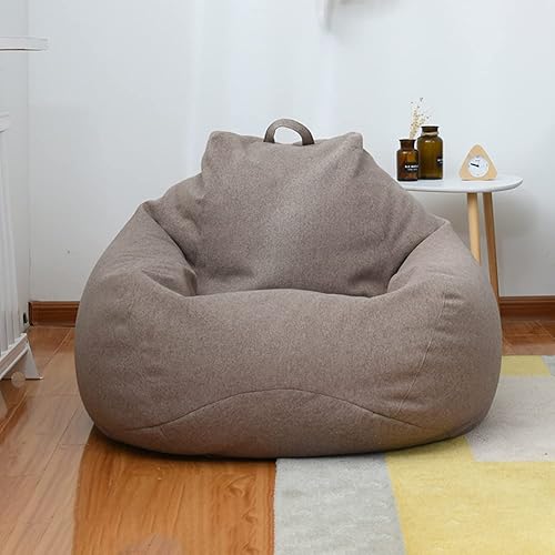 Miniatura 2 de Puf (sin relleno) para niños y adultos  Asiento de puf ultrasuave  Puf de almacenamiento de animales de peluche  Relleno lavable para organizar
