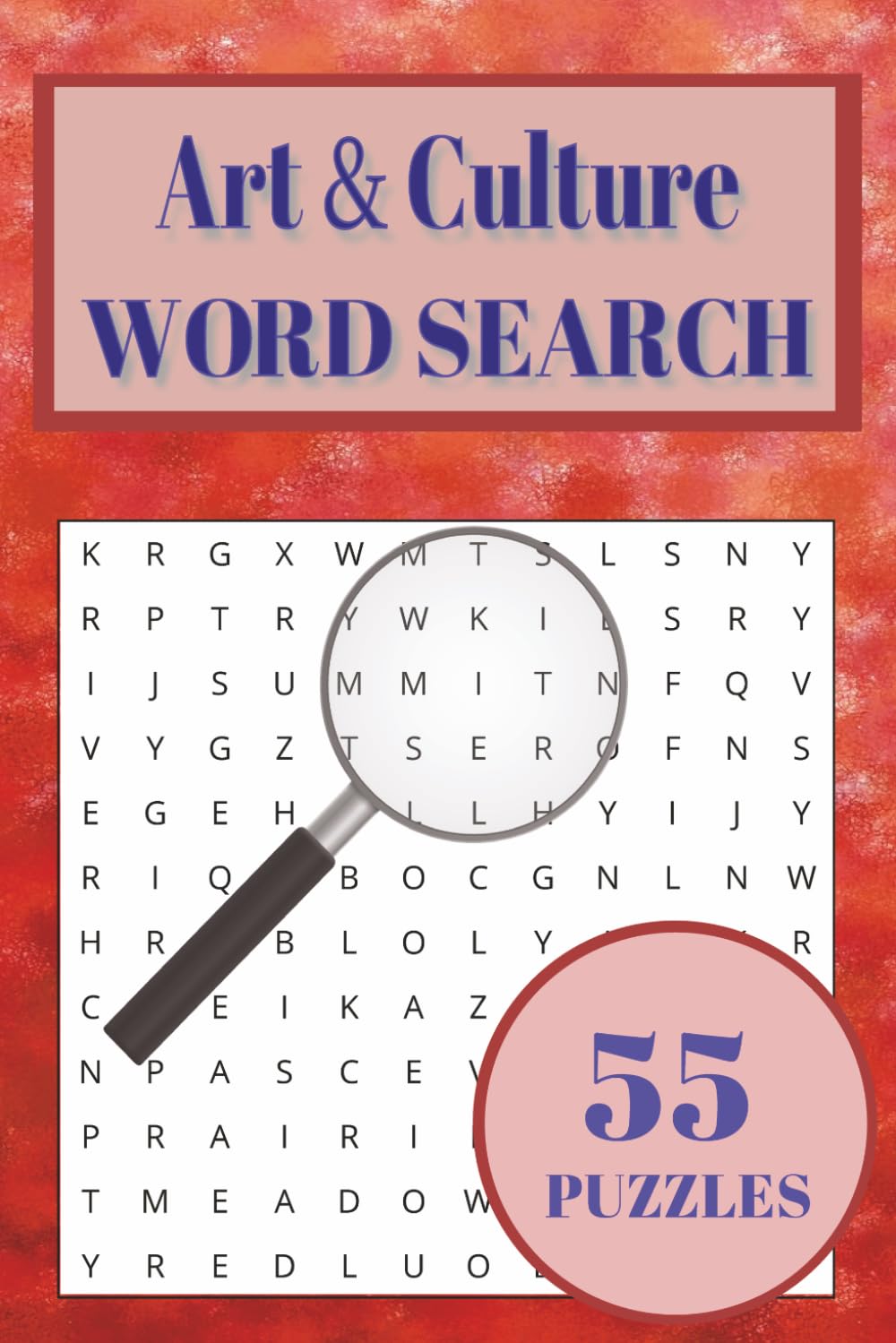 Art and Culture Word Search: 55 Puzzles