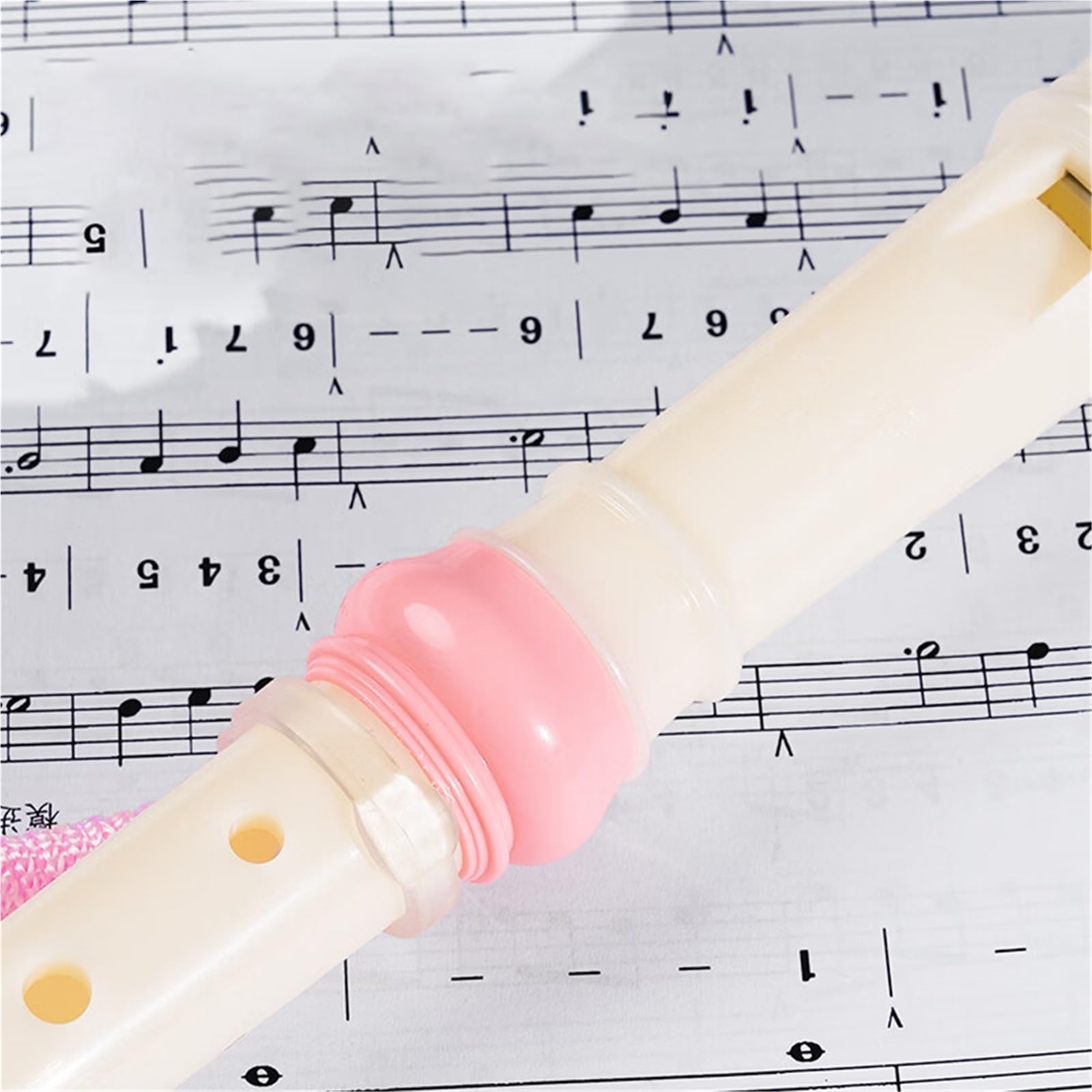 8 otworowy Flet Prosty W Stylu Niemieckim (sopran C) Instrument Dęty Drewniany Drewniany Flet Prosty