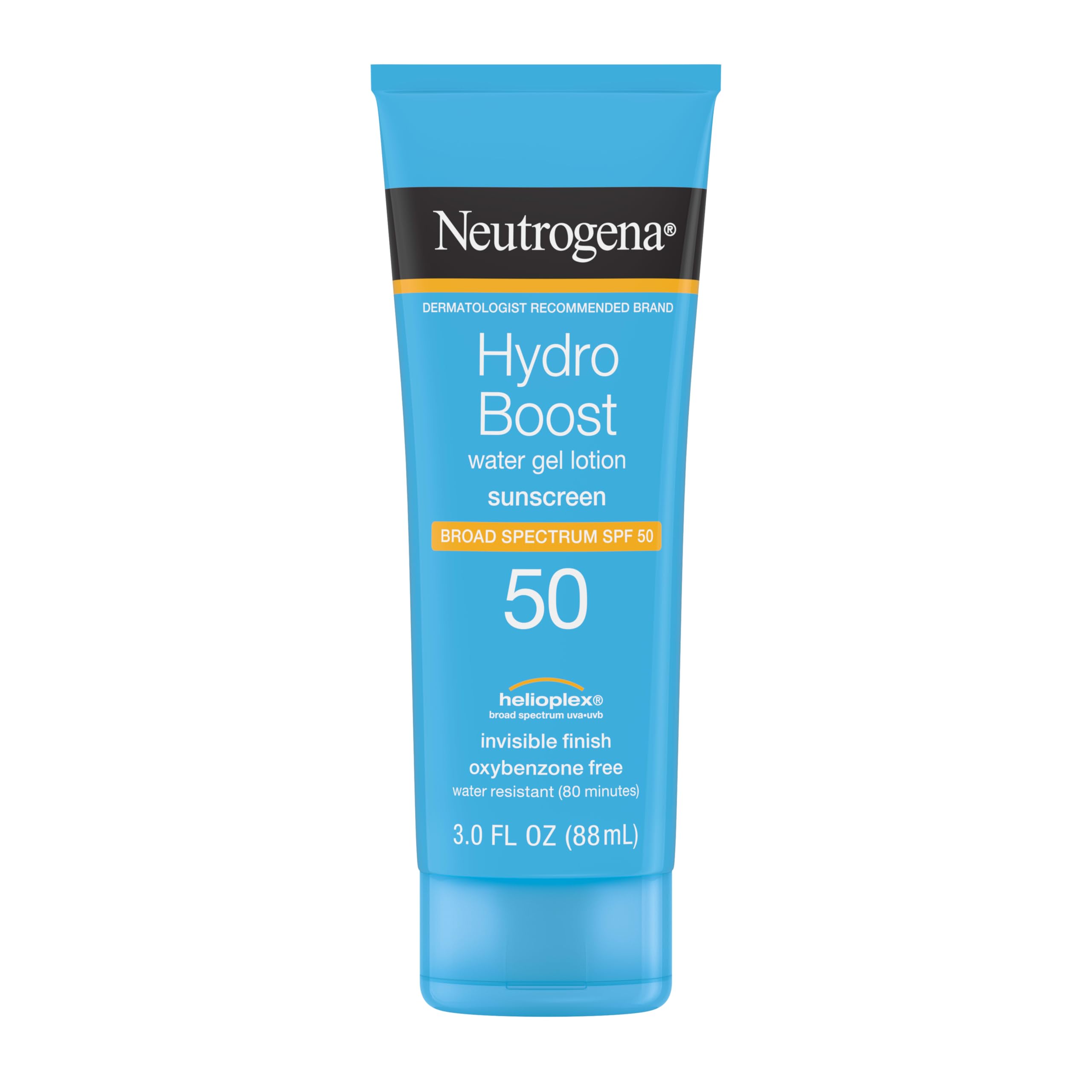 Neutrogena Hydro Boost Water Gel Non-Greasy Moisturizing Sunscreen For All Skin Types Lotion With Broad Spectrum Spf 50, Water-Resistant, 3 Fl Oz, Pack Of 1-image-42