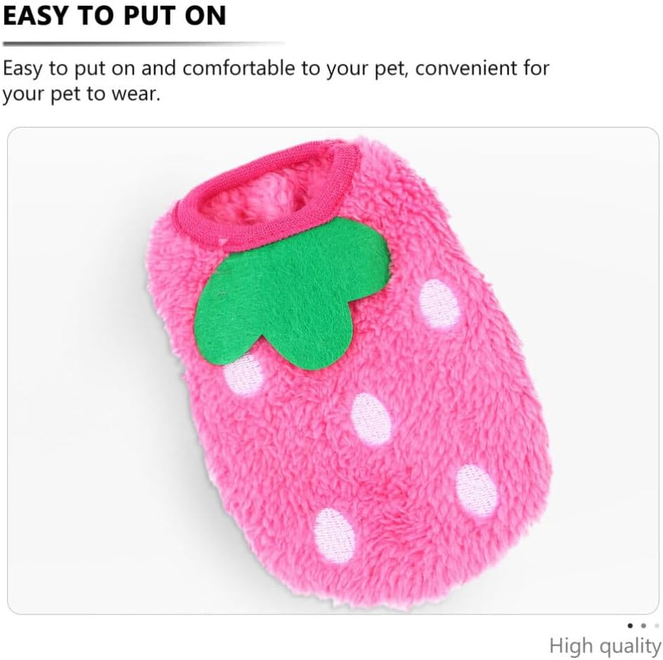 4 pcs Pet Dog Clothes Puppy Apparel Breathable Warm Dog Clothes Boys Clothing Dogs Puppy Sweater Fleece Warm Outfit