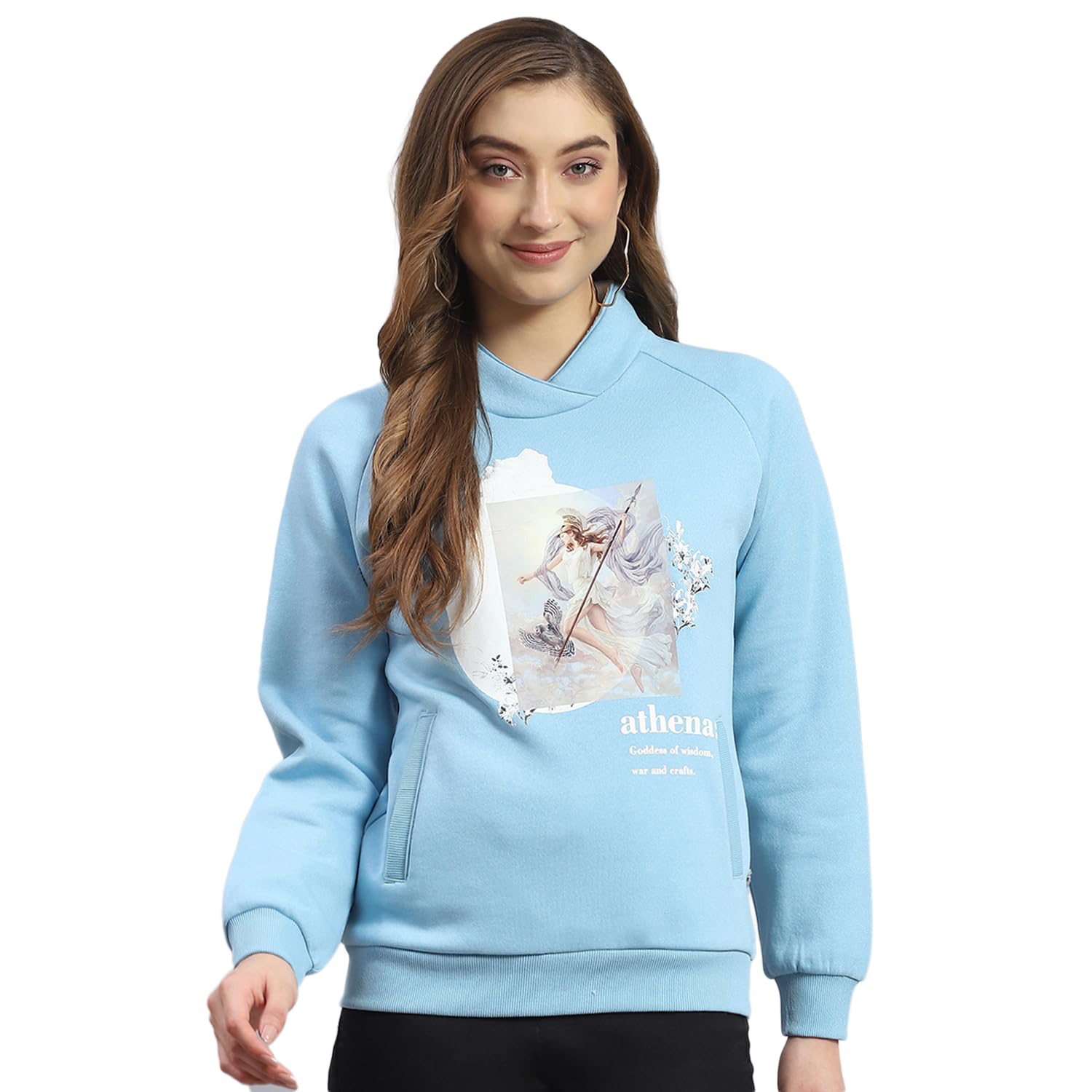 monte carlo Womens Printed High Neck Full Sleeve Casual Sweatshirt (223062643)-picture-13