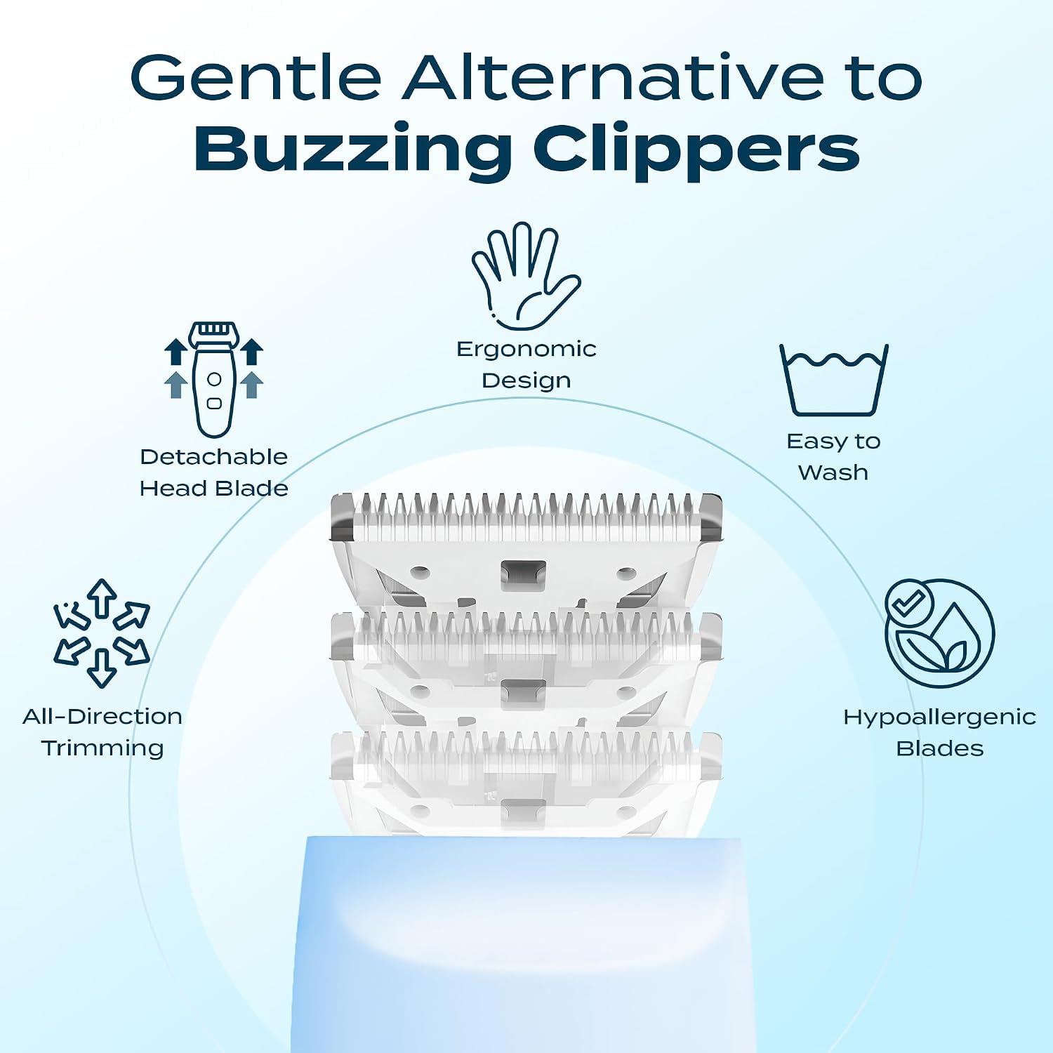 CALMING CLIPPER Step-UP Clipper, der leise Schermaschine