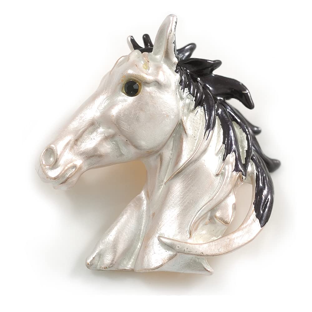 Cheval Ailé Blanc & Noir Manga