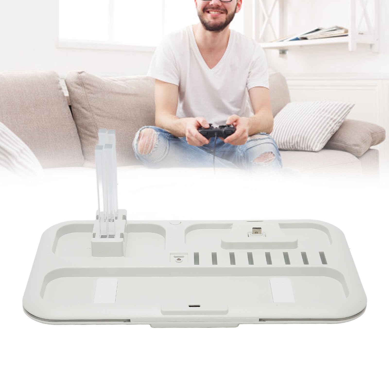Stazione di Ricarica per Controller di Gioco, Effetti RGB Efficienti Professionali, per Switch Con