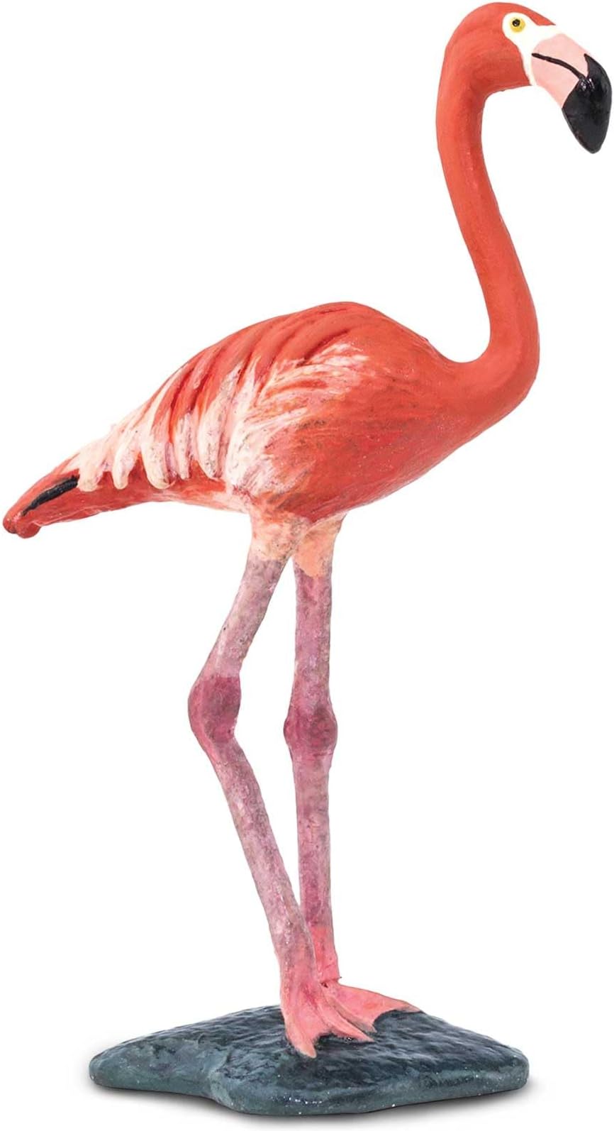 Safari Ltd. Flamingo Figurine - Hand-Painted, Lifelike 3.25" Model Figure - Fun Educational Bird Toy for Boys, Girls & Kids Ages 3+