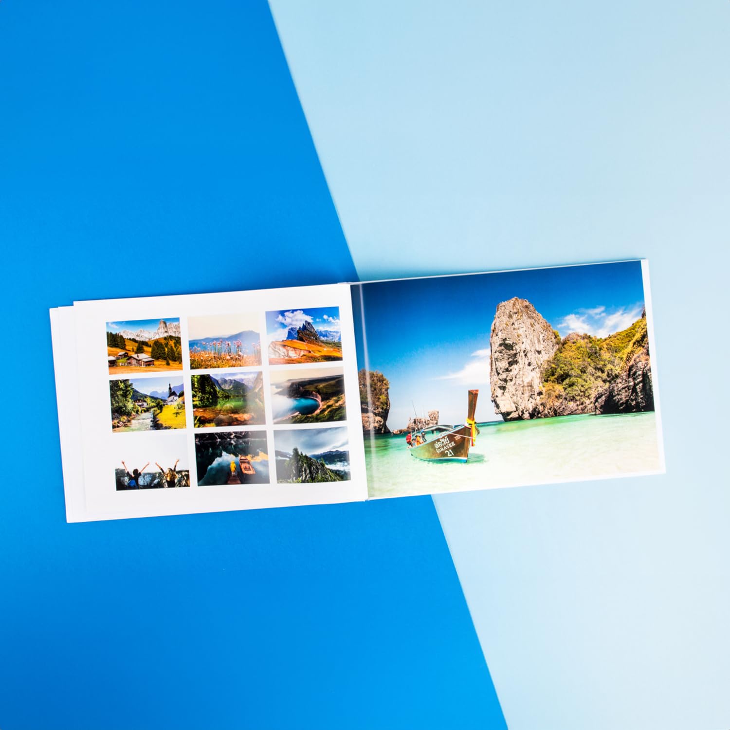 Fotobuch selbst gestalten Hochwertige personalisierte Fotoalben (A3 Querformat, 36 Seiten) ideal als individuelles Geschenk und zum Festhalten von Erinnerungen
