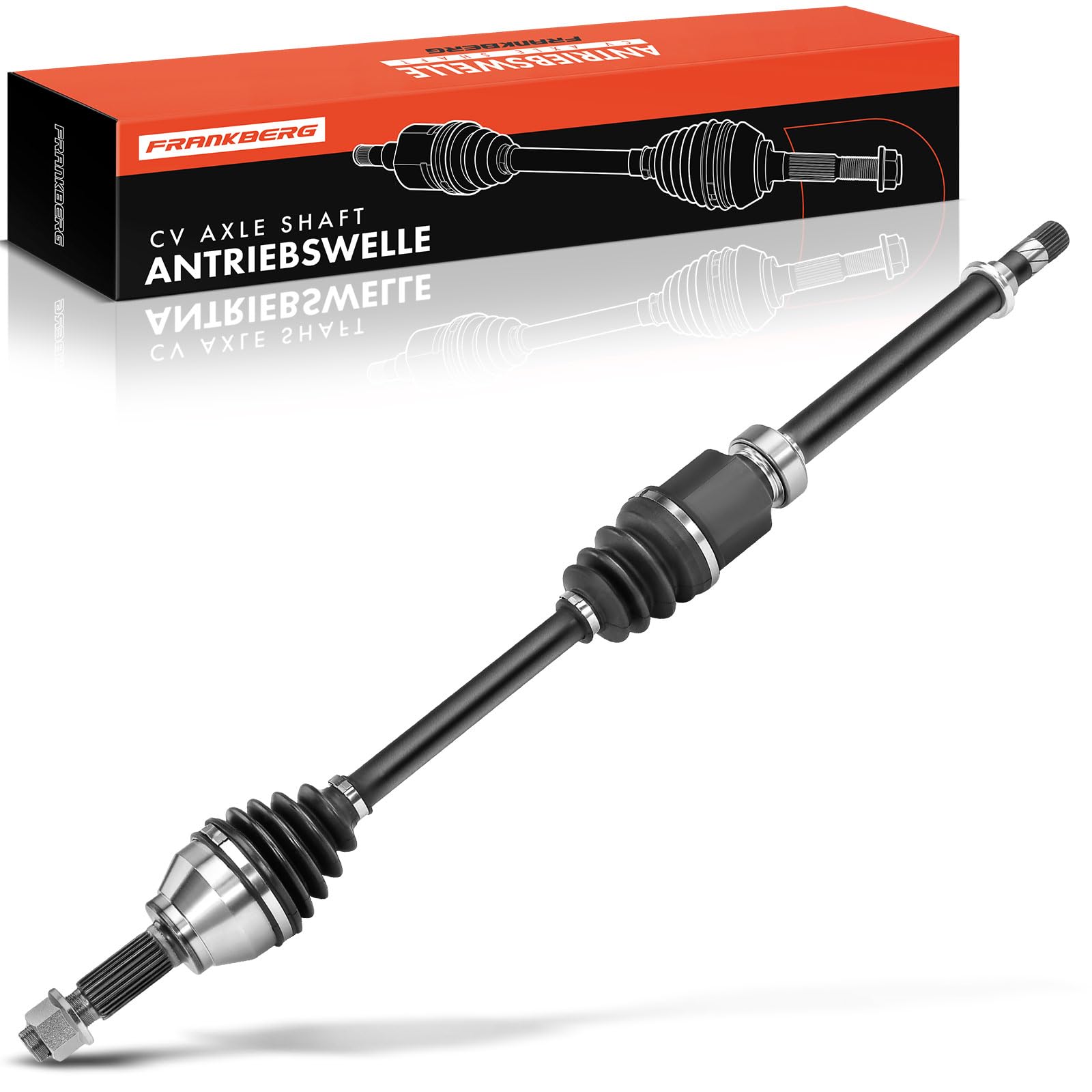 Frankberg Antriebswelle Achswelle Schaltgetriebe Vorderachse Rechts Kompatibel mit NV200 Kasten 1.5L 2010-2022 NV200/Evalia Bus 1.5L 2010-2022 Replace# 241466