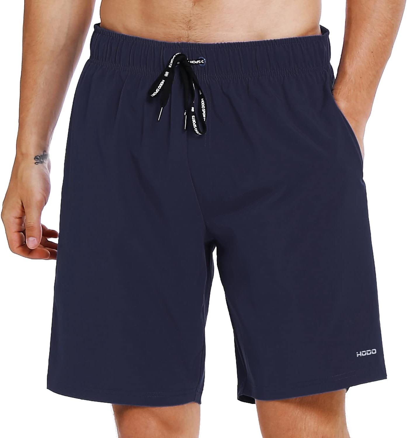 Mens Swim Trunks with Mesh Liner 9" Quick Dry Swim Shorts Bathing Suits for Men Swimwear Board Shorts wiht Pockets