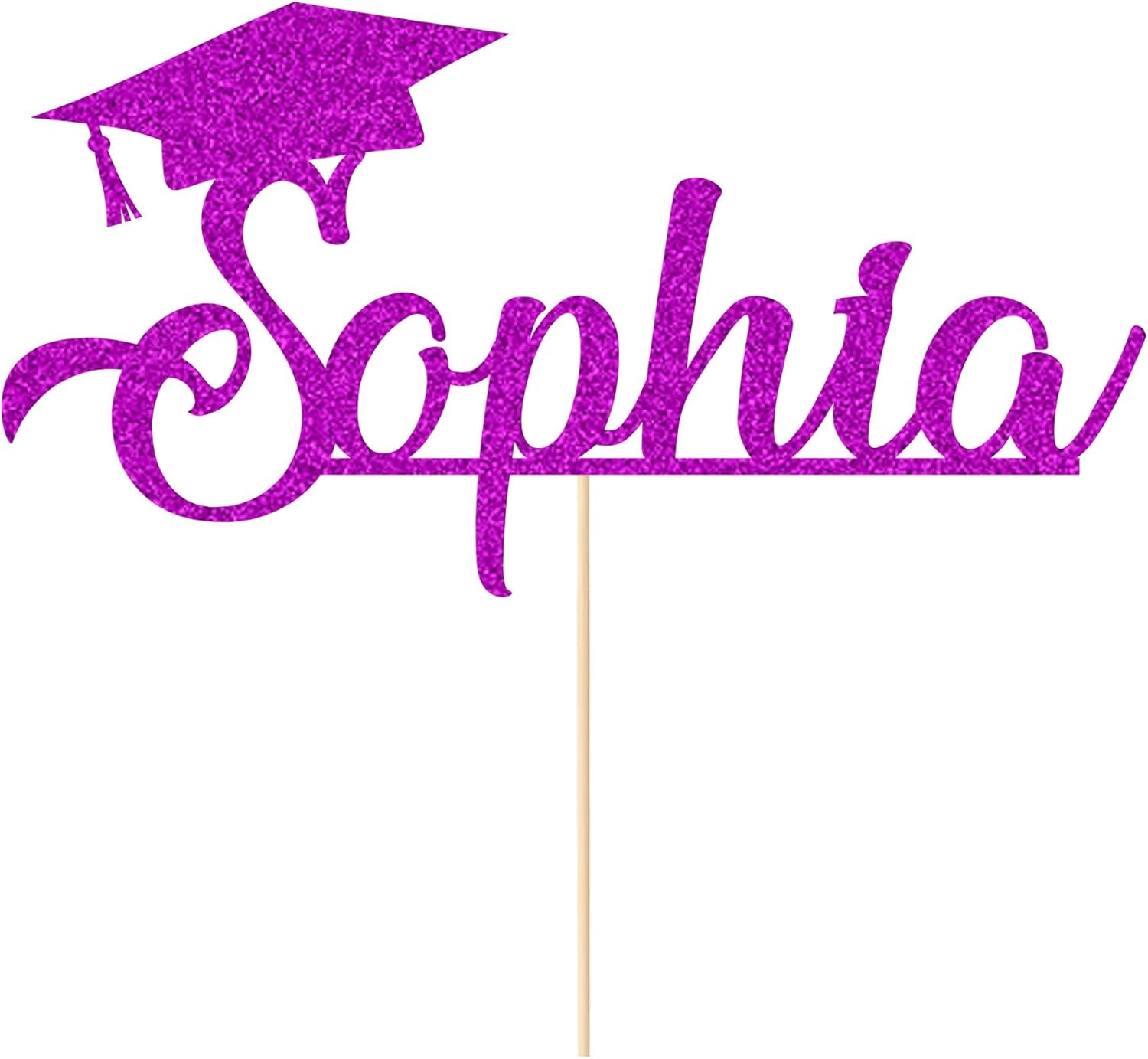 Personalized Cake Topper Custom Congrats Graduation Hat