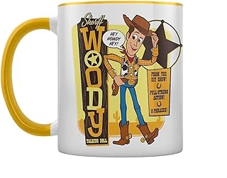 Pixar MGC25524 - Taza de cerámica (315 ml-Toy Story 4, color amarillo