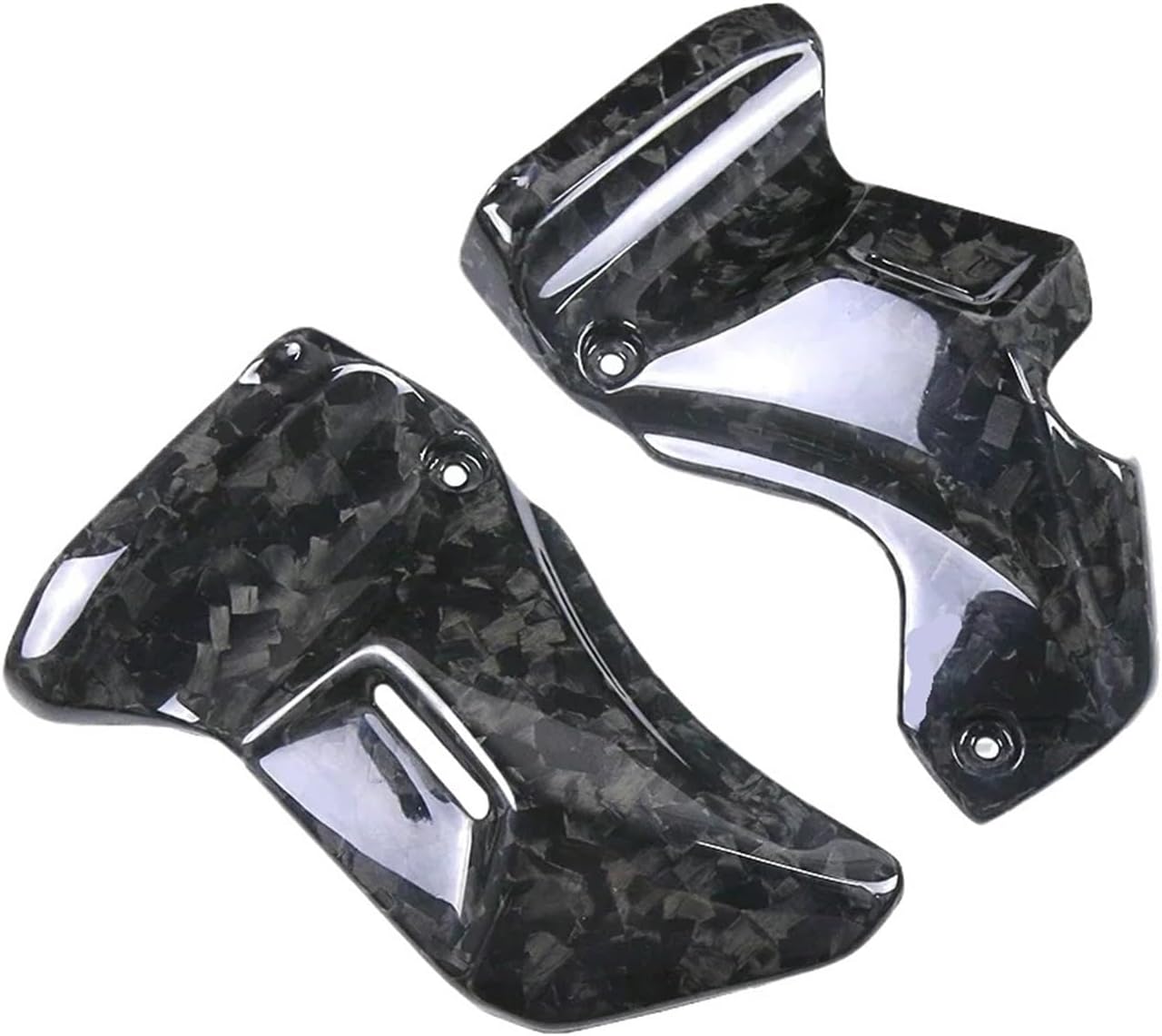 Z900RS Motorcycle Side Panels Steering Bar Covers Carbon Fiber Compatible With KAWASAKI Z900 RS 2018-2023 Modified Parts Fairing Kits(Twill glossy)
