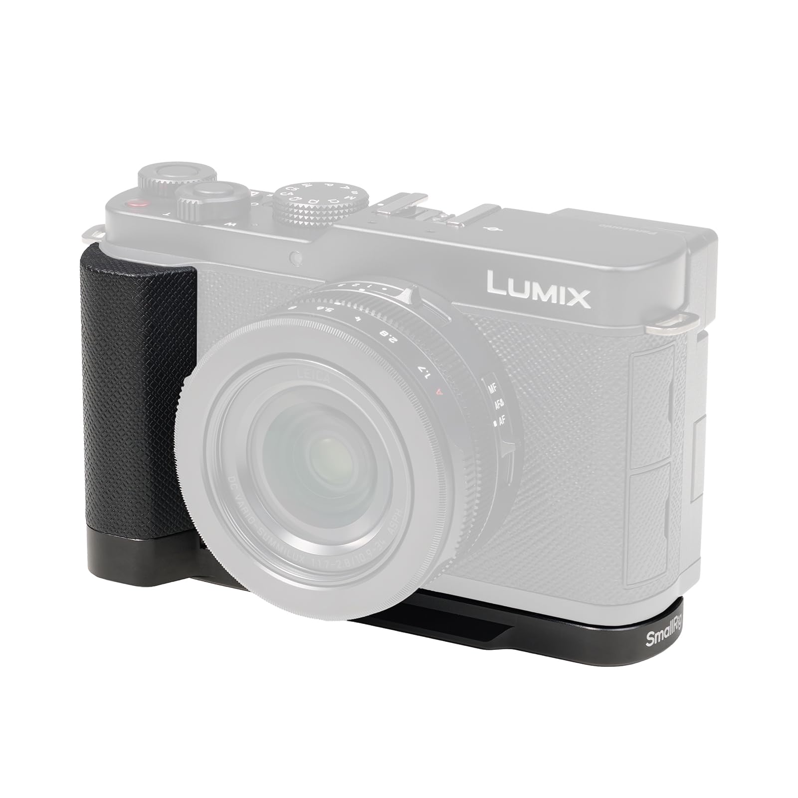 SMALLRIG Poignée en L pour Panasonic LUMIX L10, poignée latérale Ergonomique, Plaque de Fixation Rapide pour Arca-Swiss, Compatible trépieds, Montage Facile - (Noir) 5700