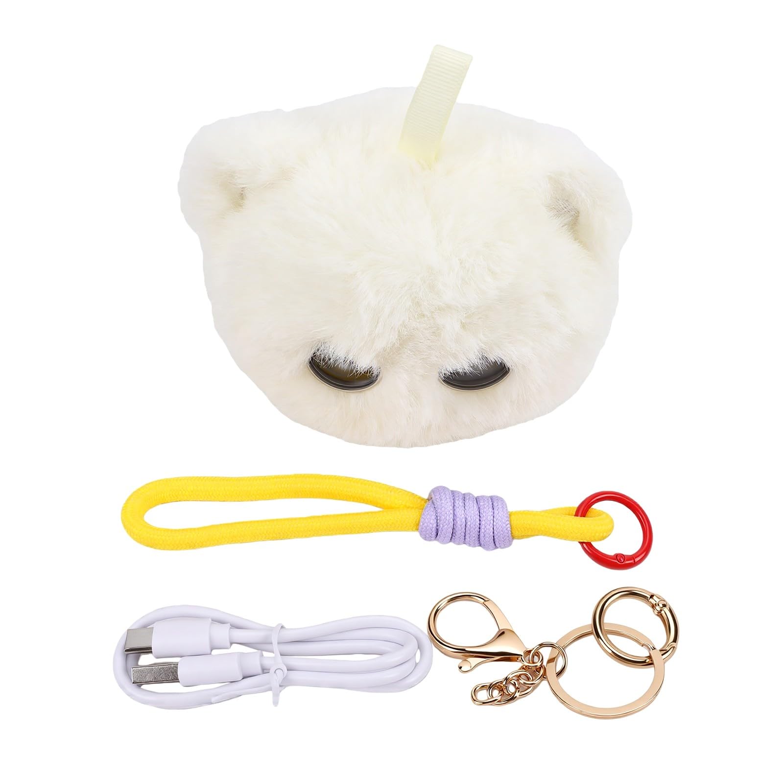 XUMIUZIY Muñeco de Peluche IA con Soporte Emocional y Clonación de Voz,