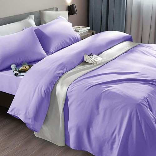 Miniatura 8 de SONORO KATE - Juego de sábanas de microfibra supersuave de 1800 hilos, lujosas sábanas egipcias para colchón alto de 18 a 24 pulgadas de