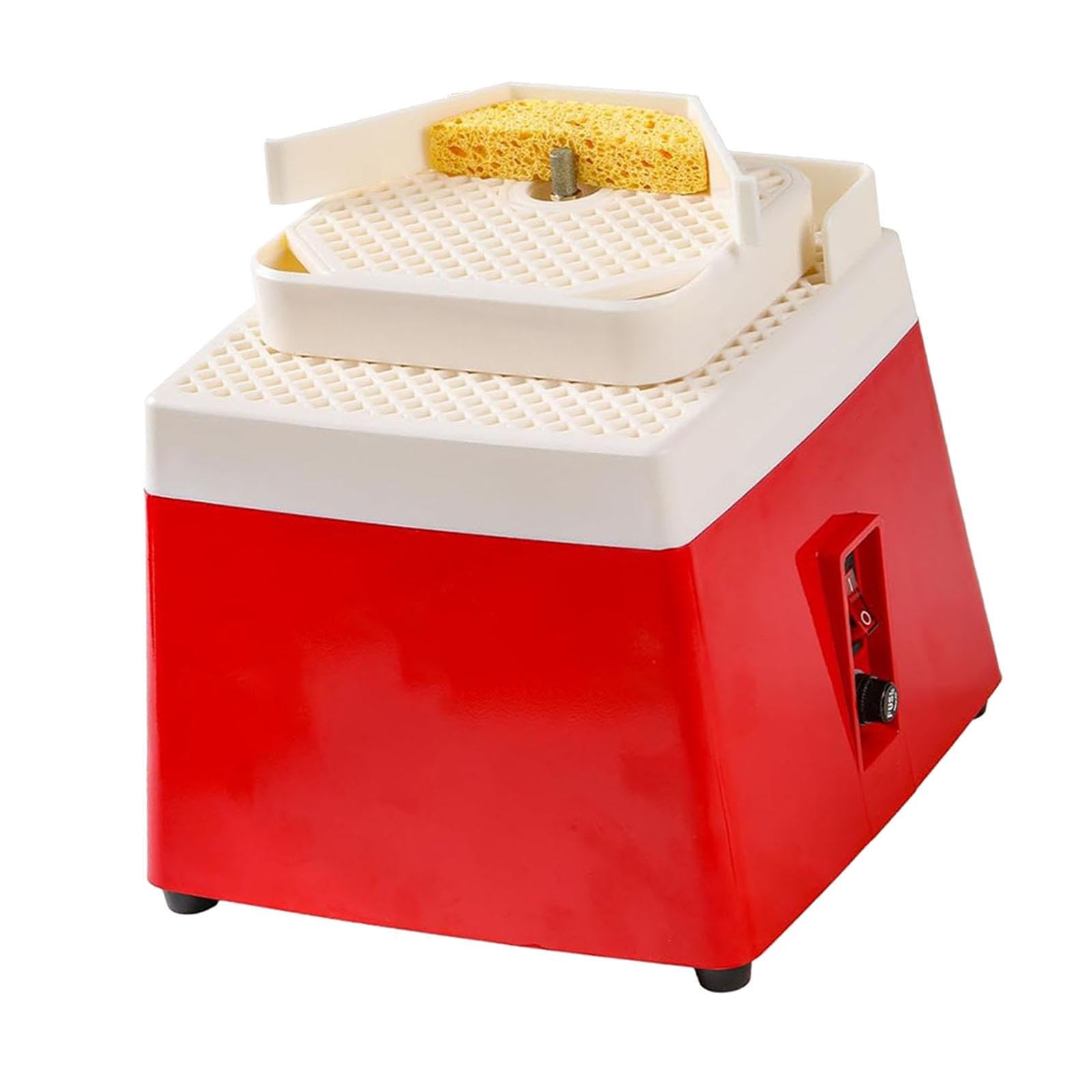 Stained Glass Grinder Electric Small for Shop Processing Arts and Decoration red|Crafts| Glass & Mosaics| Glass Art & Mosaic Supplies| Glass Grinding-image-26