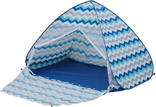 ポップアップテント 2~3人用 ワンタッチ サンシェード UVカット加工 ウェーブ
