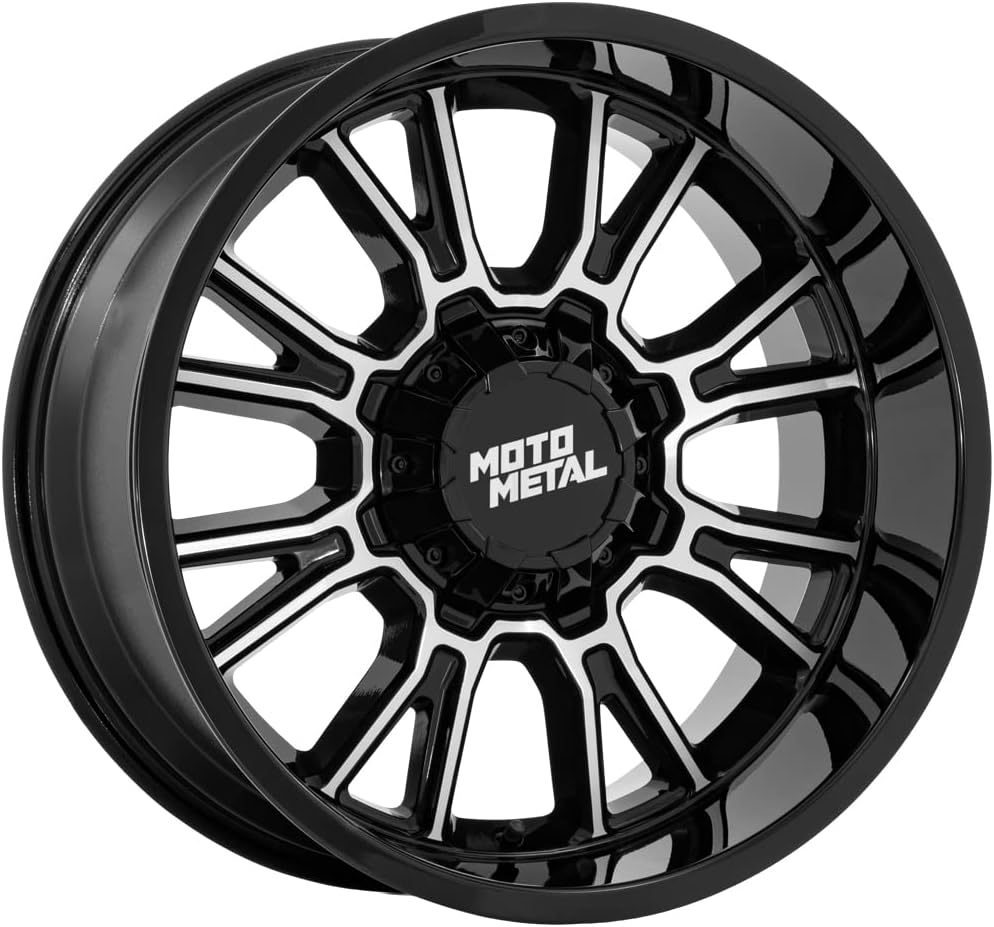 Moto Metal 20X10 8X6.5 4.79-18mm GLOSS BLACK - MO810BX20108018N