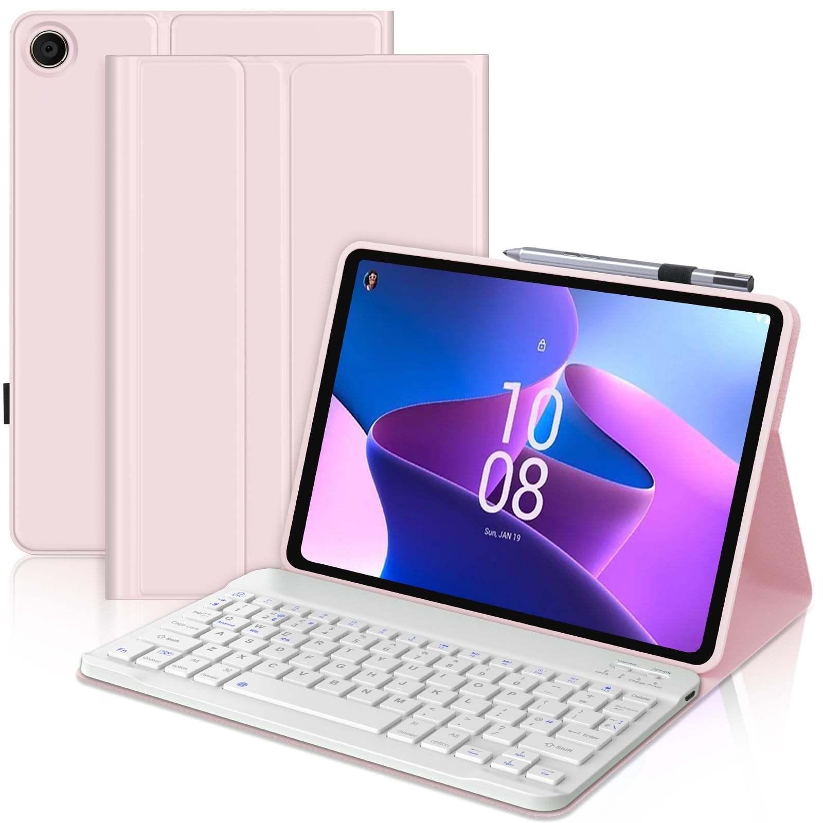 3rd Gen Bluetooth Keyboard For Lenovo Tab M10 Keyboard Case For